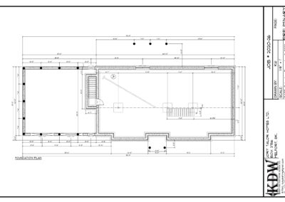 Foundation Plan